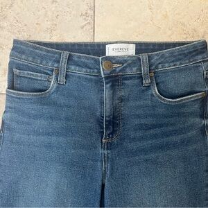 Evereve High-Rise Blue Stretch Denim Jeans